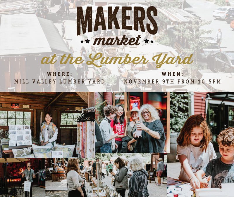 Emerging Makers, Live Bluegrass & Holiday Shopping @ Makers Market’s Outdoor Market – Nov. 9, Lumber Yard