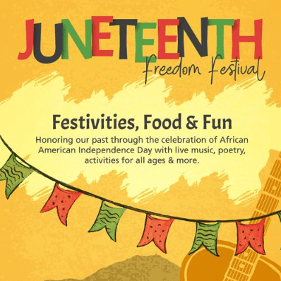 Mill Valley Rec, MVFREE Tee Up Mill Valley’s Inaugural Juneteenth Freedom Festival on Depot Plaza – June 18