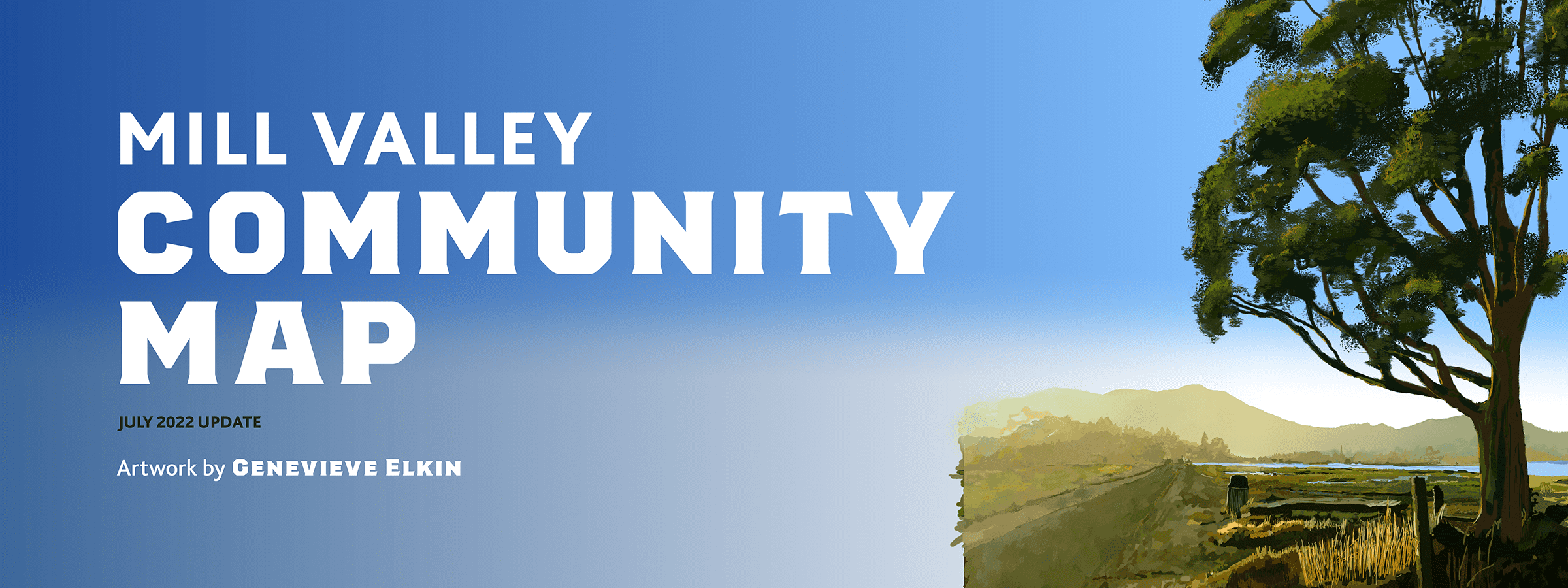 Enjoy Mill Valley Community Map July 2022 update
