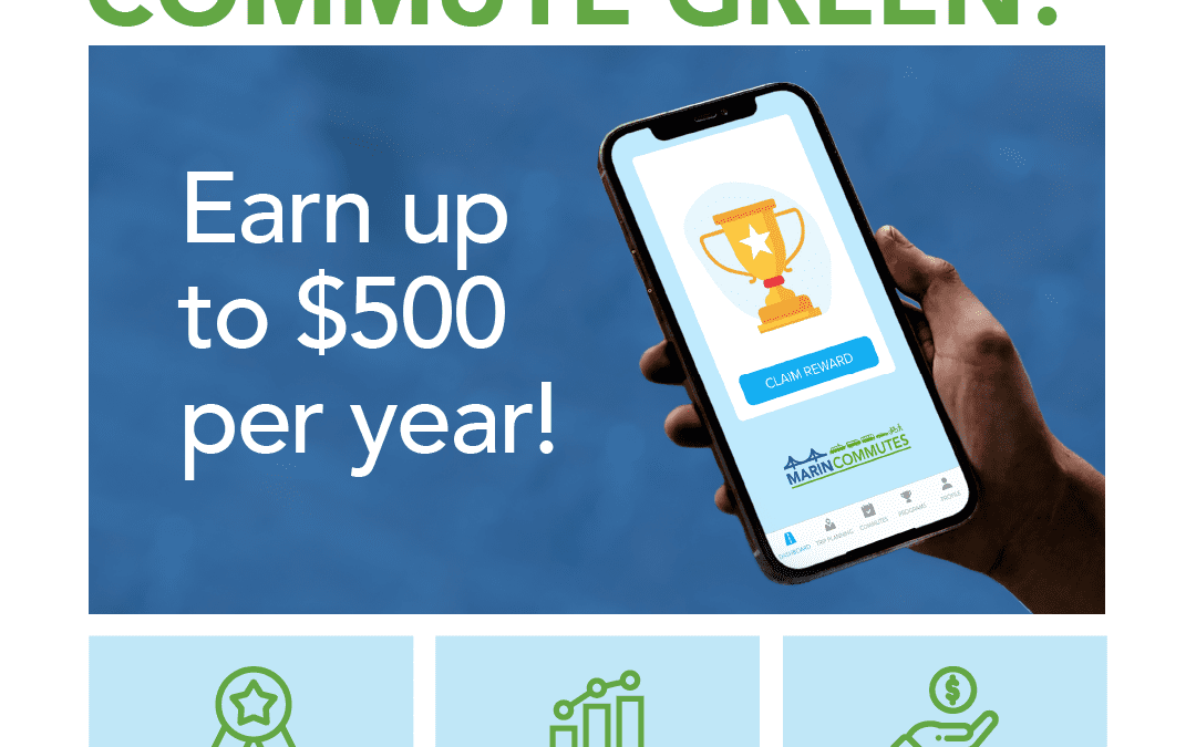 Transportation Authority of Marin Launches Multi-Modal ‘Marin Commutes Rewards’ Program – Earn Up to $500