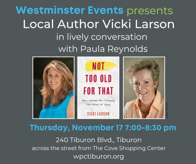 Erin Elliott Unveils ‘Westminster Events’ in Tiburon, Tees Up Conversations With Some Mill Valley Heavyweights