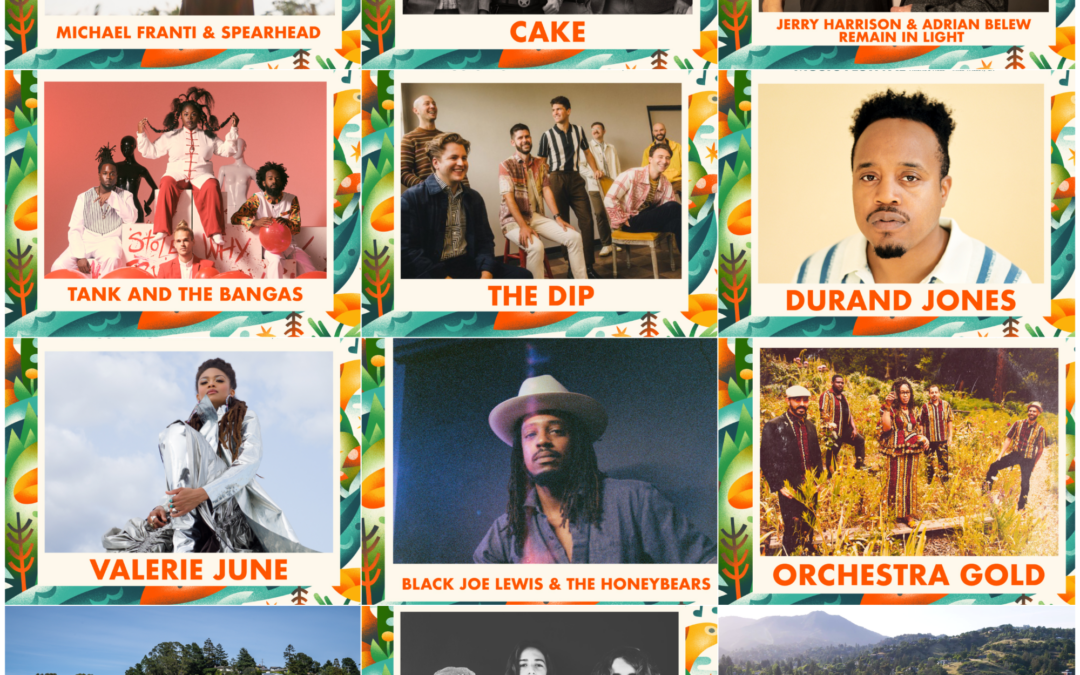 The 2023 Mill Valley Music Fest Is Almost Here: Know Who’s Performing When and the Various Ways to Get There Free and Easy – Come Hungry and Ready to Dance – May 13-14