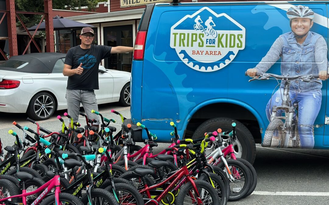 Mad Dogs & Englishmen at MV Lumber Yard Turns Internet Insanity Into an Amazing Donation of 25 Free Bikes for Marin’s Trips for Kids