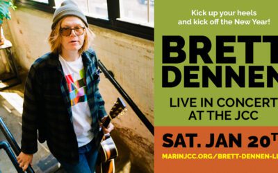 Marin JCC Hosts Multi-Talented Singer-Songwriter Brett Dennen – January 20, 7:30pm