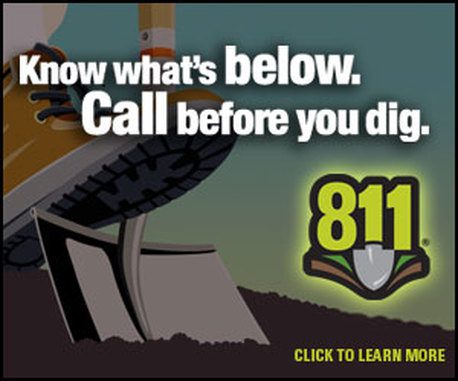 811 know what's below - call before you dig