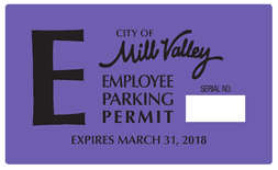 Sample Employee Parking Permit