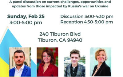 Free Westminster Events Series in Tiburon Returns With a Panel on ‘Ukraine’s Resilience and Fight for Freedom: Two Years & Counting…’ Feb. 25, 3-5pm