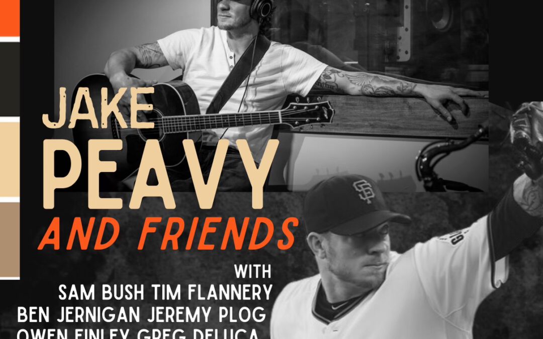 Sweetwater Music Hall Hosts a Performance by SF Giants World Series Champ Jake Peavy and a Fantastic Cast of Performers to Benefit Sweet Relief Musicians Fund – April 6, 8pm