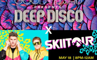 Floodwater in Tam Junction Once Again Welcomes West Coast Good Times’ Deep Disco, Featuring Canadian Duo SKIITOUR – May 18, 8pm-12am