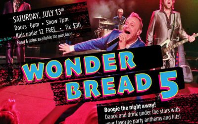 Marin JCC Hosts Summer Nights Concerts – Wonder Bread 5 on July 13th, Pacific Mambo Orchestra on August 3rd