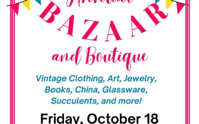 The Redwoods’ Annual Bazaar Pop-Up Boutique Returns to Support Programs and Activities – Oct. 18-19