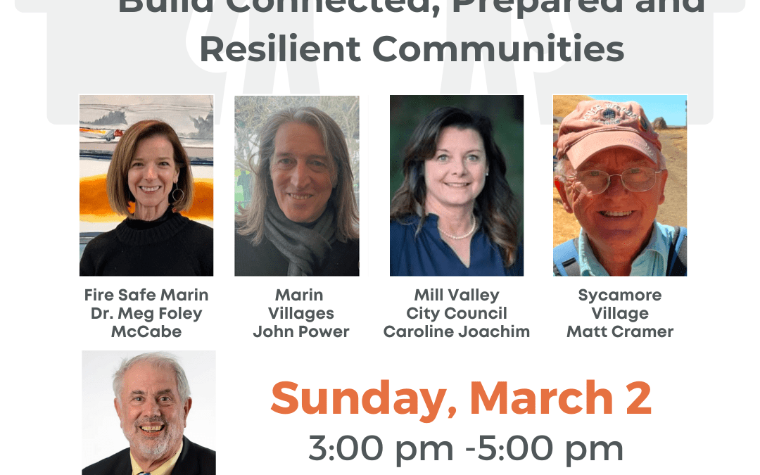 Join Free Westminster Events for “Stronger Together: Neighbors Helping Neighbors,” Spotlighting Mill Valley Community Leaders – Sunday, March 2, 3-5pm