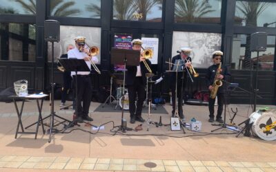 Bourbon Street Brass Band at Strawberry Village & Nancy Fawson & the Corner Pocket Band @ MV ReUse Fest at MV Community Center Was the Perfect Finale for the Mill Valley Chamber’s ‘MVMF Teaser’ Concerts