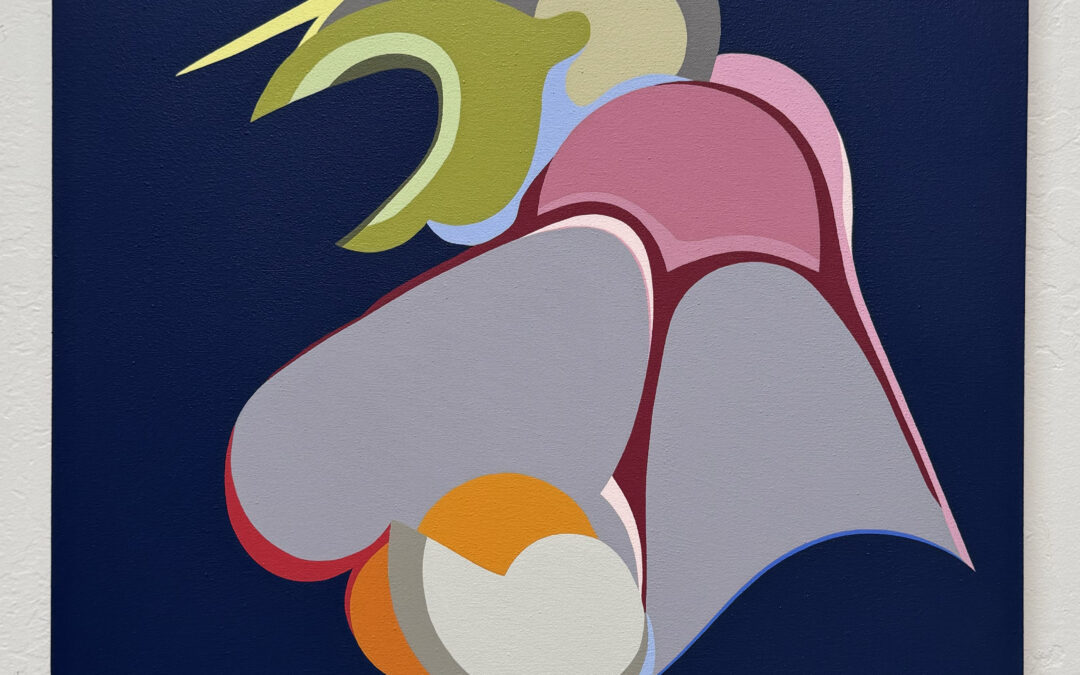 Longtime Local Artist Amanda Reeves’ Gorgeous Paintings – ‘Fluid Geometries,’ Will Be On Display at the First Tuesday ArtWalk on Tuesday, Sept. 2 from 5:30-7:30 pm!