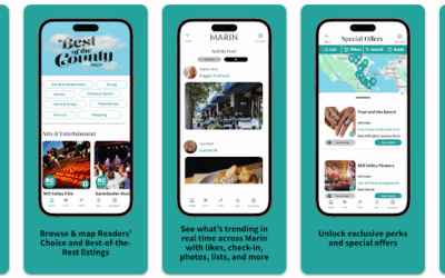 Marin Magazine & the Hello! Marin App Are Celebrating the Hometown Magic Across Marin & Give Local Businesses Extra Cheer Along the Way – It’s the Perfect Moment to Help Our Communities Show Their Holiday Spirit!